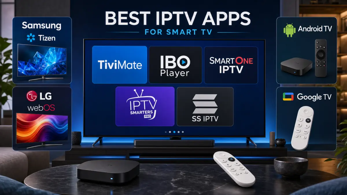 Best IPTV App for Smart TV (2026)