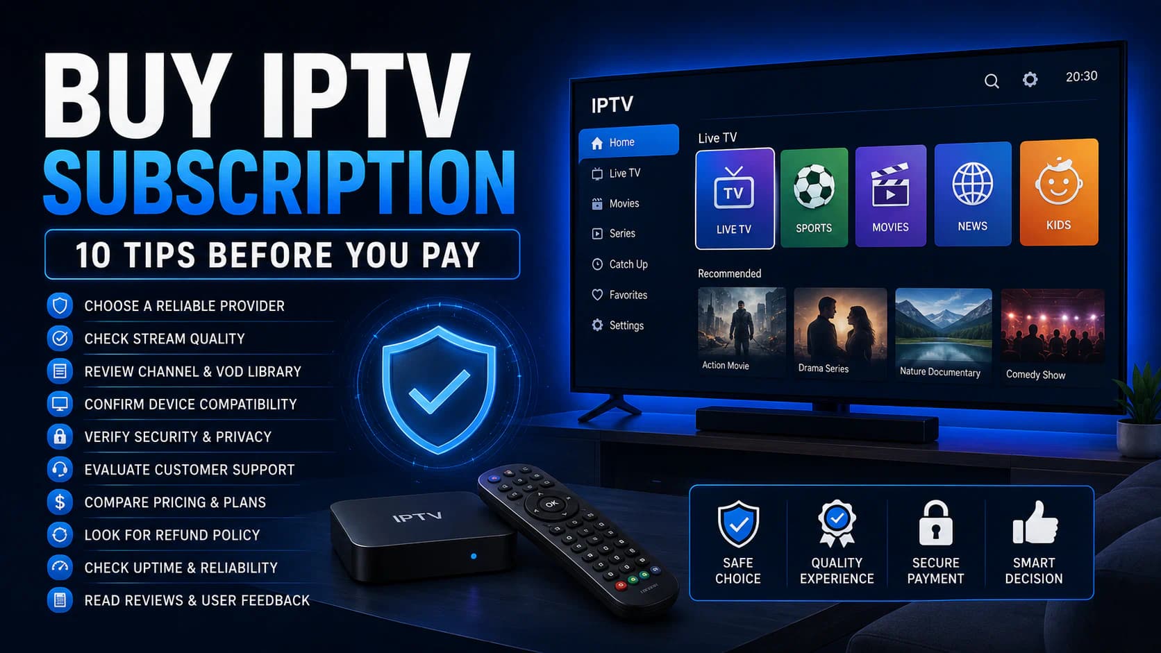 IPTV Subscription: 10 Tips Before You Pay (2026)