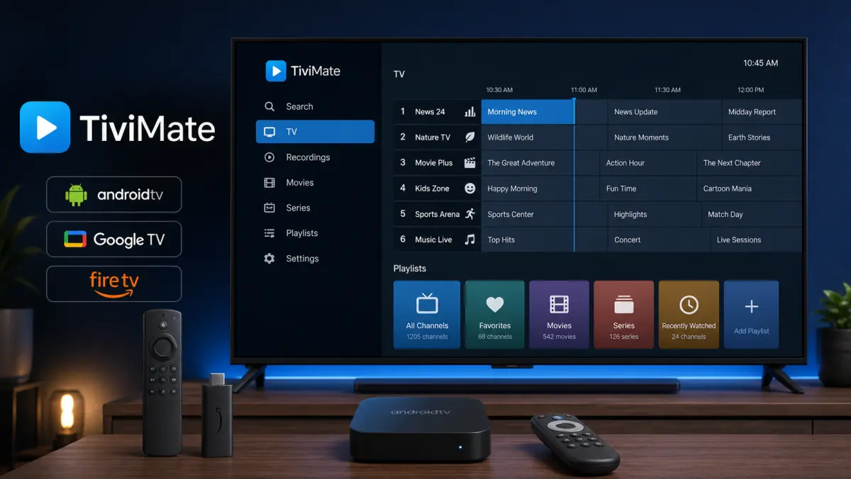 TiviMate Installeren op Android TV (2026)
