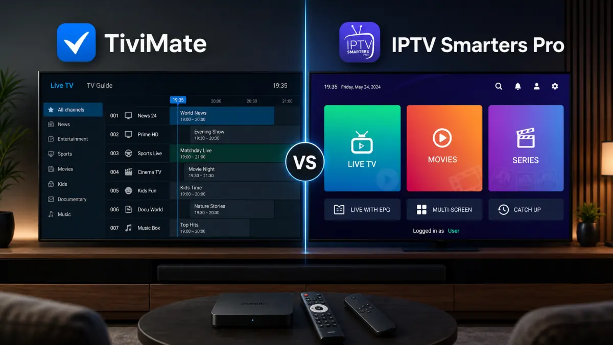 TiviMate vs IPTV Smarters Pro (2026)